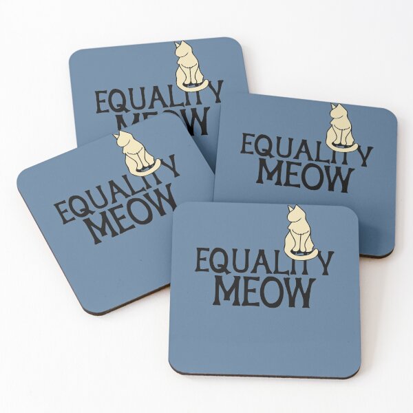 Item preview, Equality Meow  designed and sold by FrictionMaxxing.