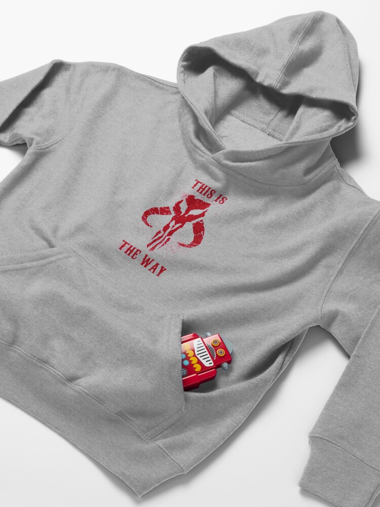 Alternate view of This is the Way Kids Pullover Hoodie