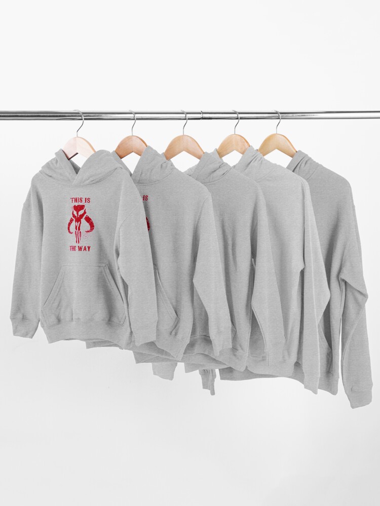 Alternate view of This is the Way Kids Pullover Hoodie