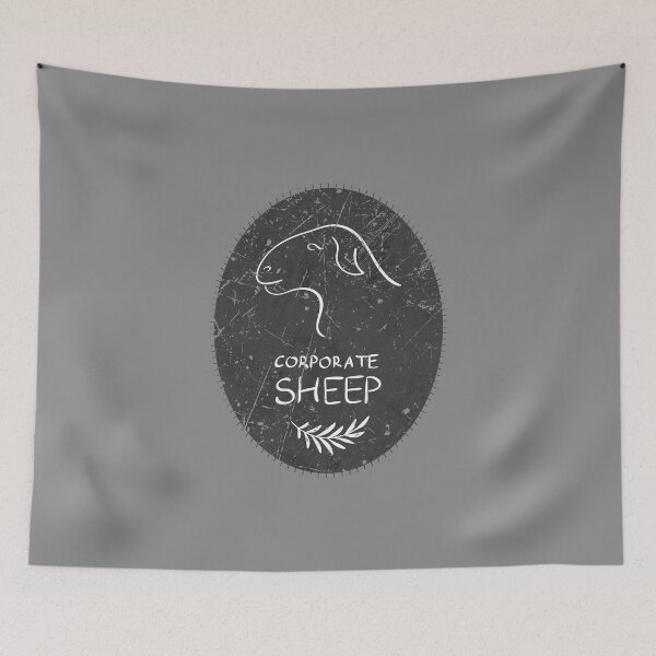 Item preview, Corporation Worker Sheep Funny Sad designed and sold by unihammer.