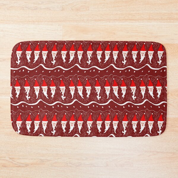 Item preview, Bearded Santa Pattern designed and sold by bloomingvine.