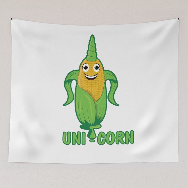 Item preview, Uni-Corn Cob With Horn Funny Unicorn gift designed and sold by Gerald Waters.