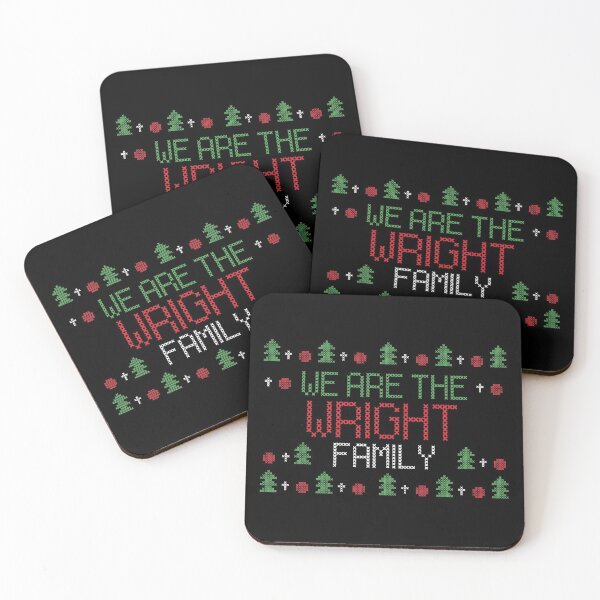 Item preview, We are The Wright Christmas Family designed and sold by elhefe.
