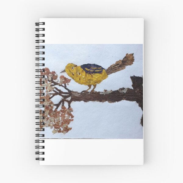 Item preview, Pájaro Amarillo (Arte Orgánico) designed and sold by BasantSoni.