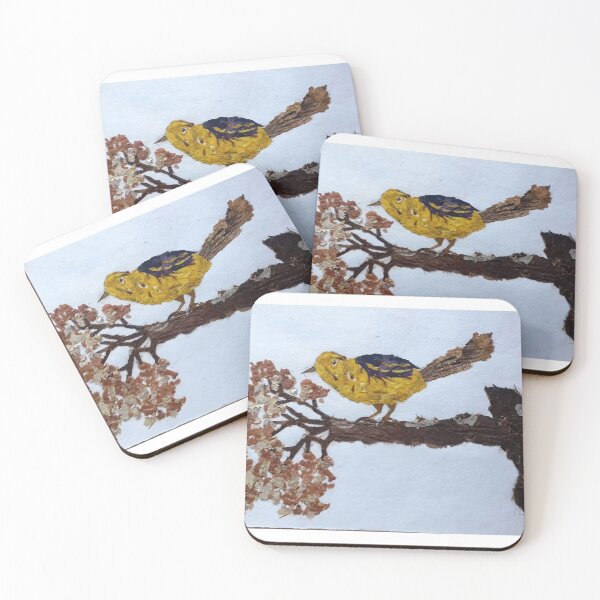 Item preview, Yellow-Bird(Organic Art) designed and sold by BasantSoni.