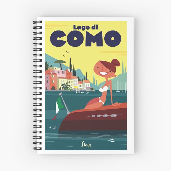Item preview, Lake Como poster designed and sold by Gary Godel.