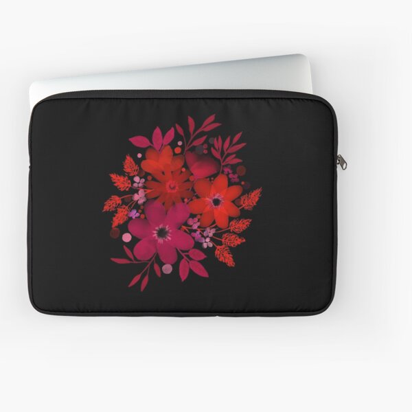 Aperçu de l'œuvre Bouquet de fleurs aquarelle rouge créée et vendue par BetterDesigns4U.