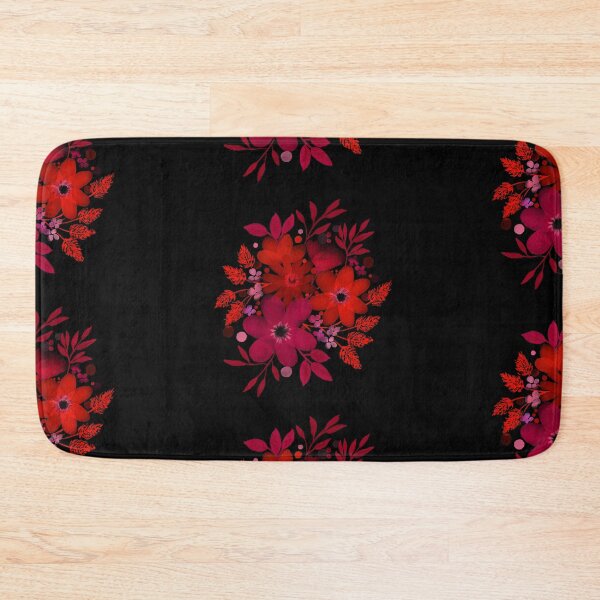 Item preview, Red Watercolor Flower Bouquet designed and sold by BetterDesigns4U.