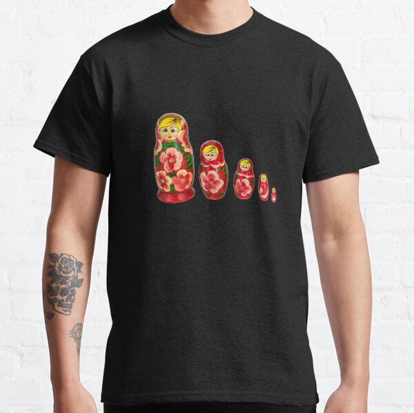 Russian Matryoshka Dolls Classic T-Shirt
