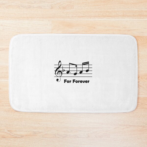 Item preview, Dear Evan Hansen For Forever Musical Notes with Text designed and sold by FeatheredPrints.