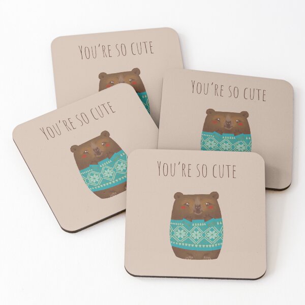 Item preview, The bear is cute and so are you designed and sold by Bezzikapa.