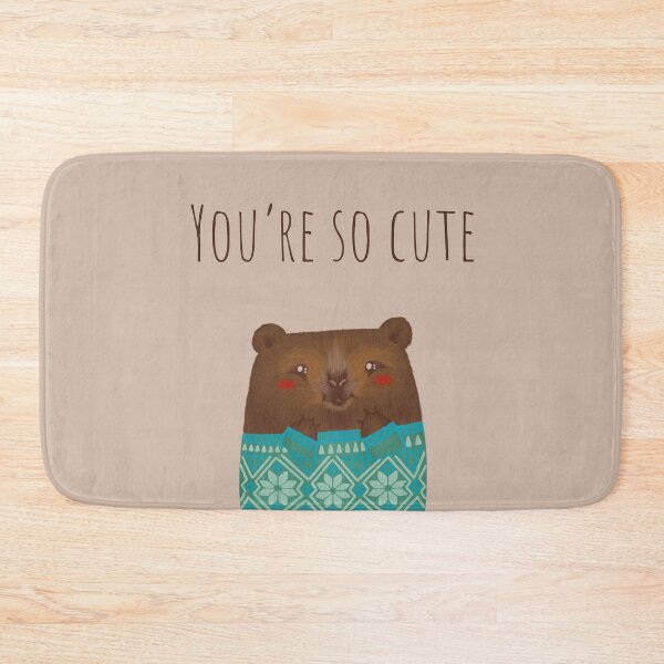 Item preview, The bear is cute and so are you designed and sold by Bezzikapa.