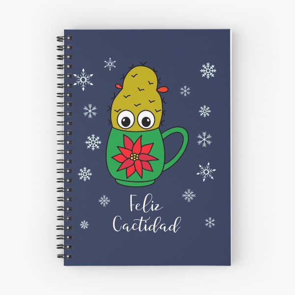 Item preview, Feliz Cactidad - Small Christmas Cactus In Poinsettia Mug designed and sold by DreamCactus.