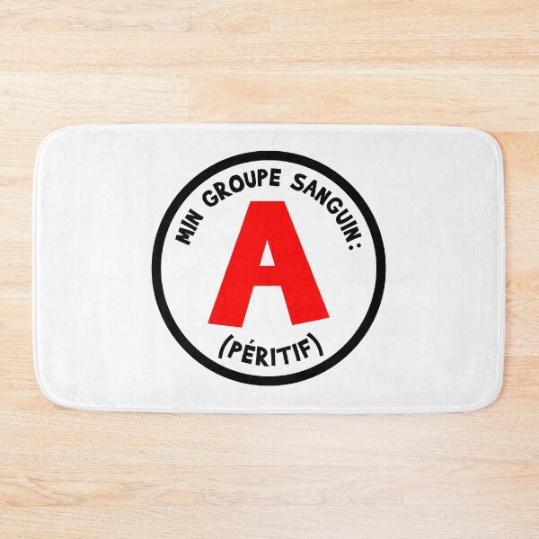 Item preview, Min blood group: A (peritif)! designed and sold by humour-chti.