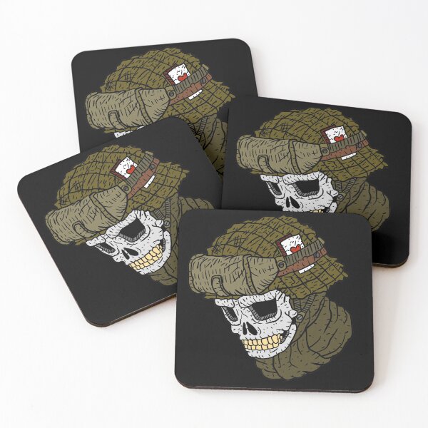 Item preview, skull soldier. badass military emblem. designed and sold by JJadx.