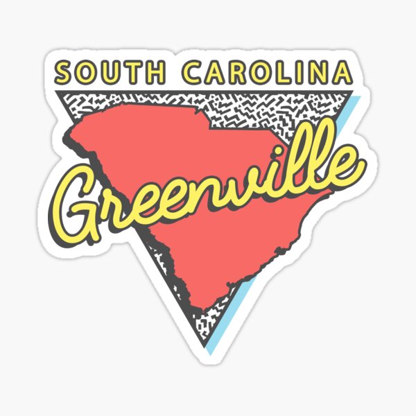 Item preview, Greenville South Carolina SC Vintage Triangle designed and sold by Brandon Fuller.