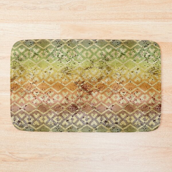 Item preview, Colorful ethnic shabby textured pattern designed and sold by floraaplus.