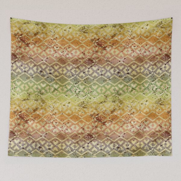 Item preview, Colorful ethnic shabby textured pattern designed and sold by floraaplus.