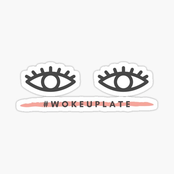 woke-up-late-sticker-by-turki99-redbubble