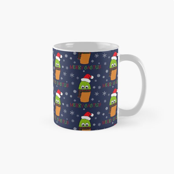 Artikelvorschau, Merry Cactus - Cute Cactus With Christmas Scarf entworfen und verkauft von DreamCactus.