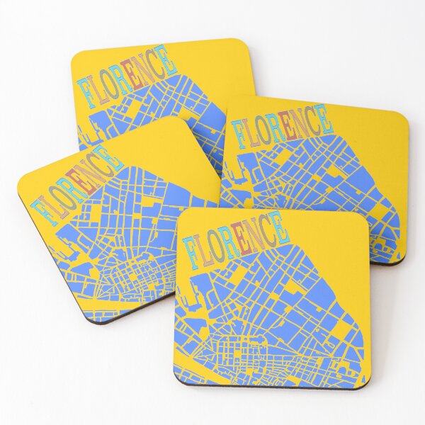 Item preview, Florence Map designed and sold by Emma Rubinson.