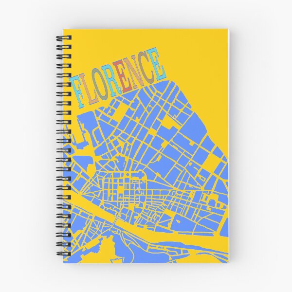 Item preview, Florence Map designed and sold by Emma Rubinson.
