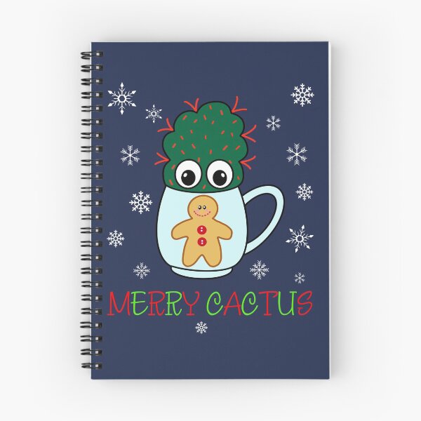Item preview, Merry Cactus - Small Cactus With Red Spikes In Christmas Mug designed and sold by DreamCactus.