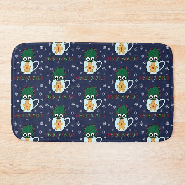 Item preview, Merry Cactus - Small Cactus With Red Spikes In Christmas Mug designed and sold by DreamCactus.