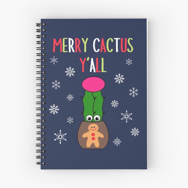 Item preview, Merry Cactus Y'all  - Hybrid Cactus In Gingerbread Man Pot designed and sold by DreamCactus.