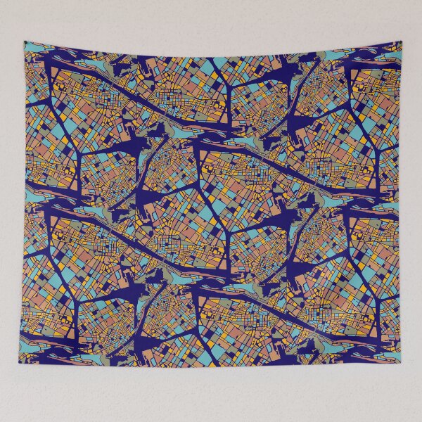 Item preview, florence map print designed and sold by Emma Rubinson.