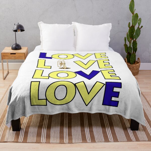 Item preview, Love x 4 - Mellophone designed and sold by BandMomDesigns.