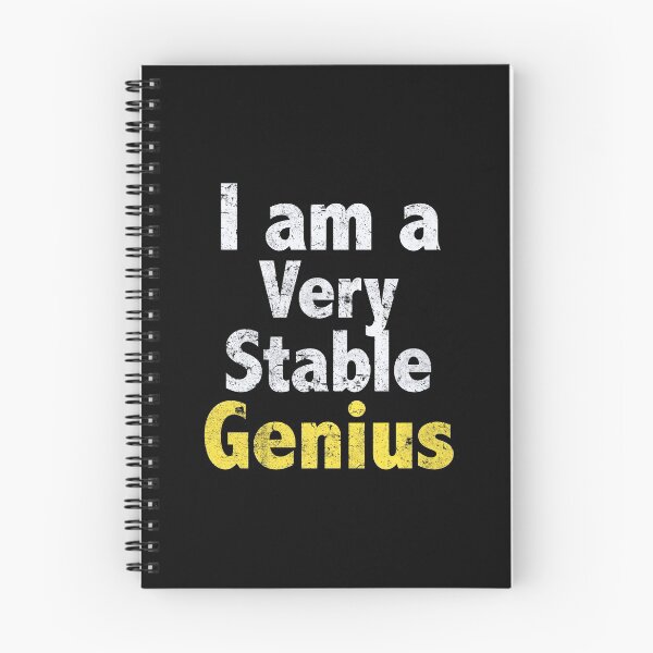 Item preview, I Am A Very Stable Genius (Grungy Look) designed and sold by SassyClassyMe.