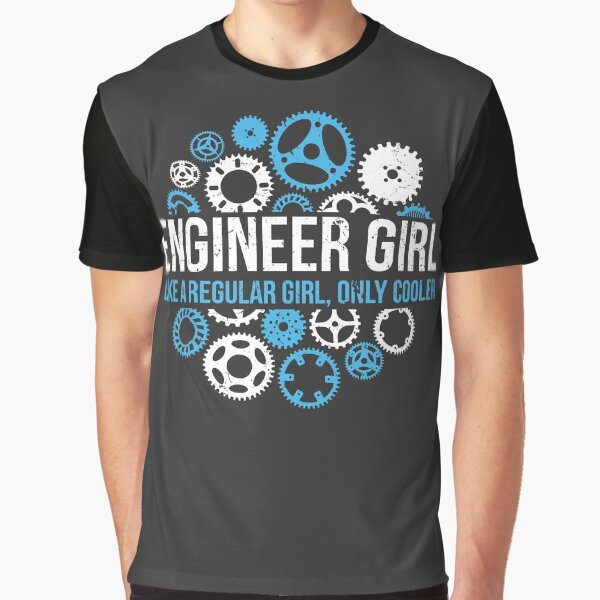 Item preview, Engineer Girl, Engineer Gifts, Engineer, Like a Regular Girl, Girl Power, Feminist Shirt, Female Engineer, Feminist Gifts, Engineer Tshirt designed and sold by Xeggs.