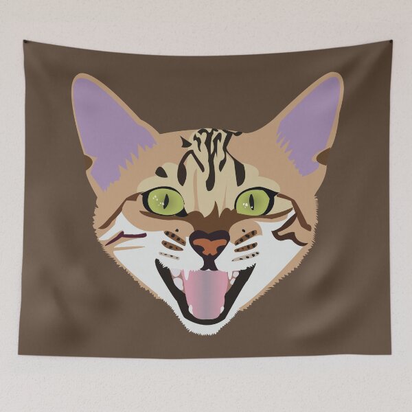 Aperçu de l'œuvre Chat du Bengale créée et vendue par KCPetPortraits.