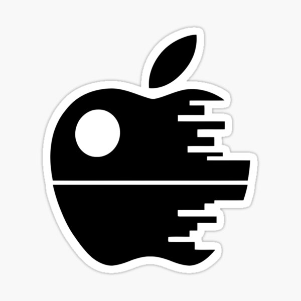 black version Sticker
