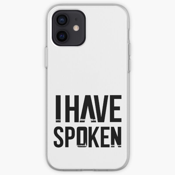 I HAVE SPOKEN - THE MANDALORIAN iPhone Soft Case