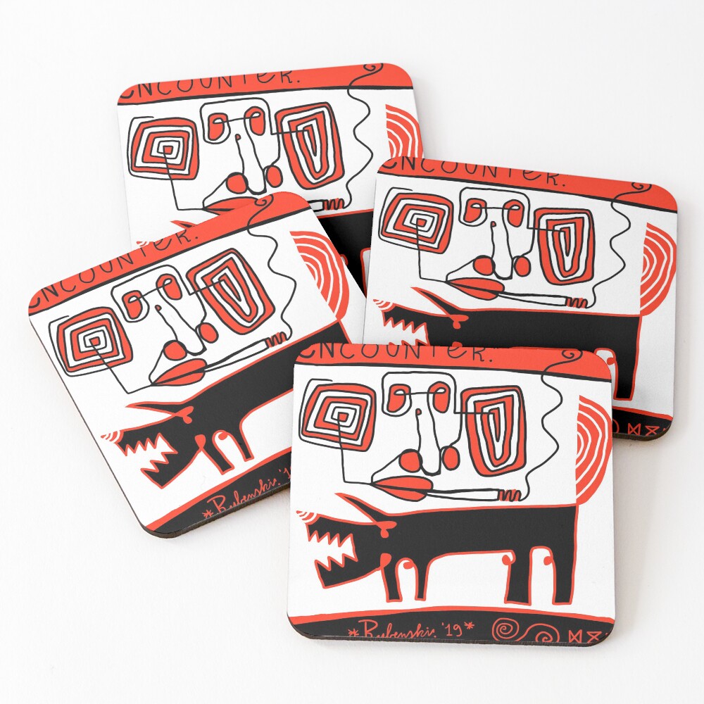 Item preview, Coasters (Set of 4) designed and sold by RVVB.