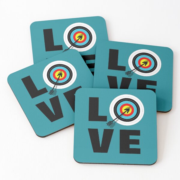 Item preview, Love Archery Target Board Word Art Graphic designed and sold by Artification.