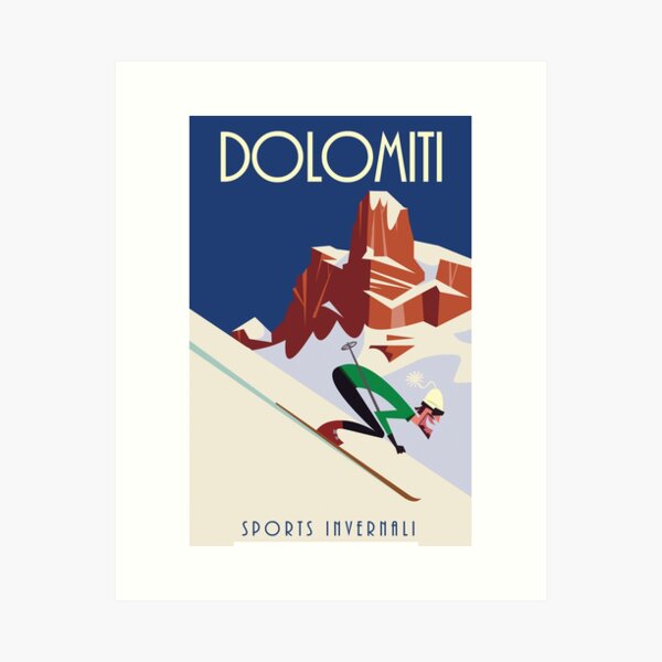 Item preview, Dolomites poster designed and sold by GAGodel.