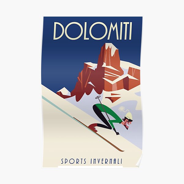 Affiche Dolomites Poster