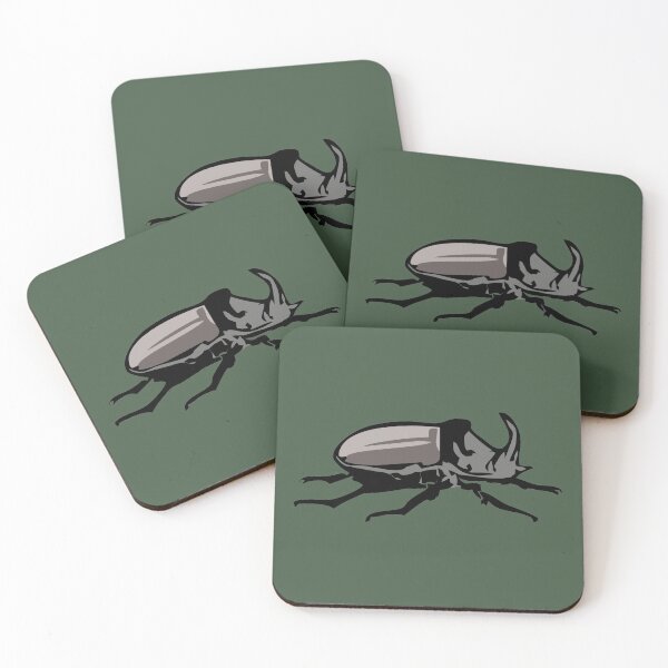 Item preview, Rhinoceros beetle (Oryctes nasicornis) designed and sold by RosArt100.