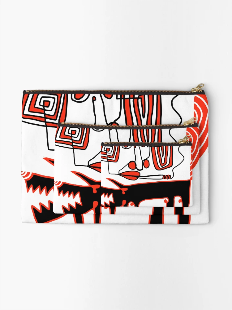 Thumbnail 2 of 4, Zipper Pouch, ENC0UNTER designed and sold by RVVB.