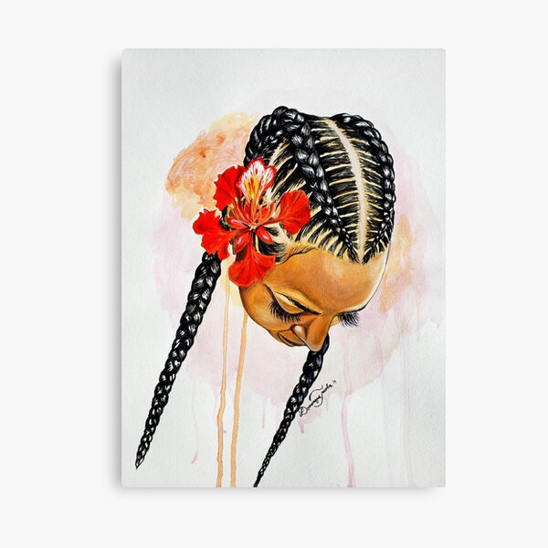 She Deserves Flowers Canvas Print