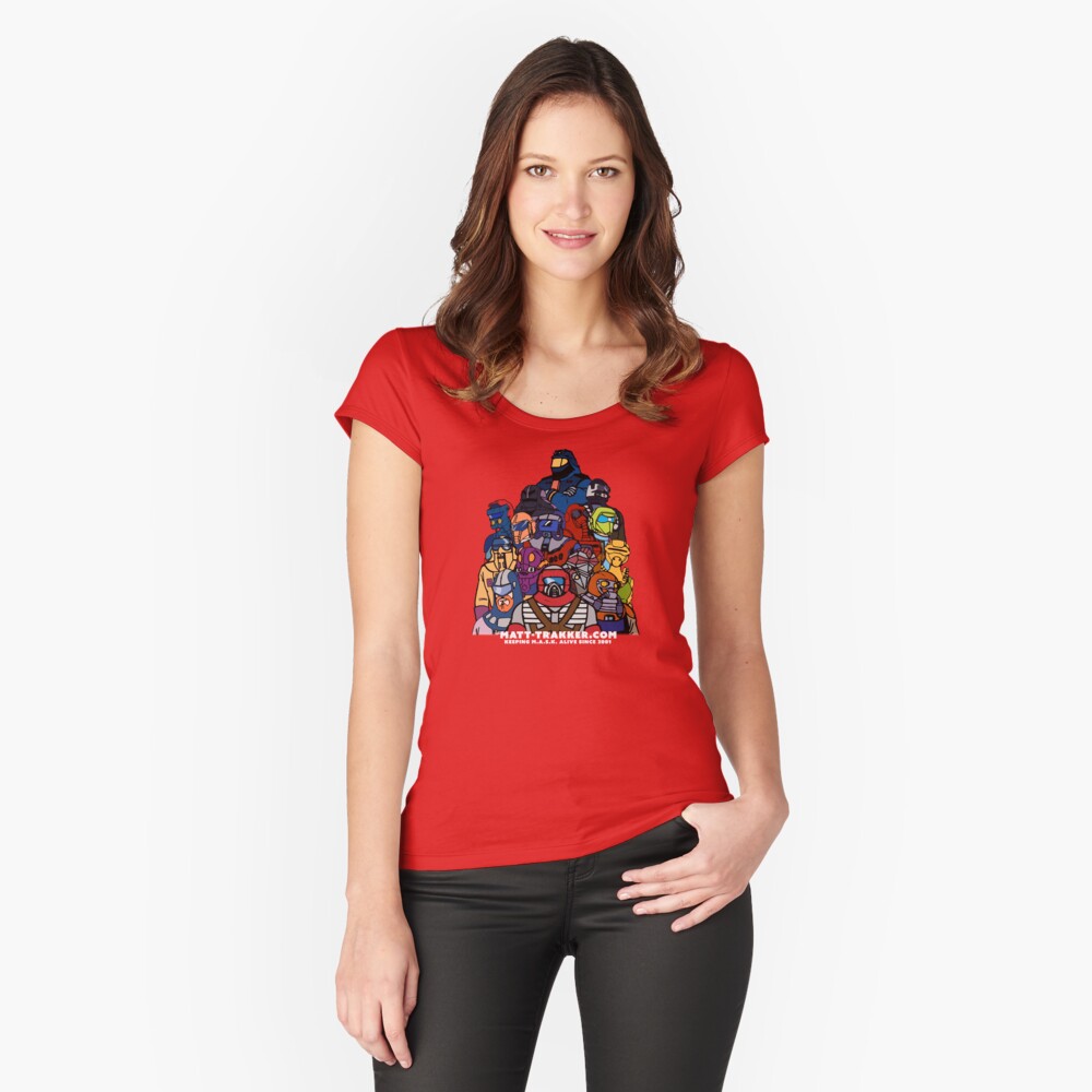 Item preview, Fitted Scoop T-Shirt designed and sold by mtrakker.