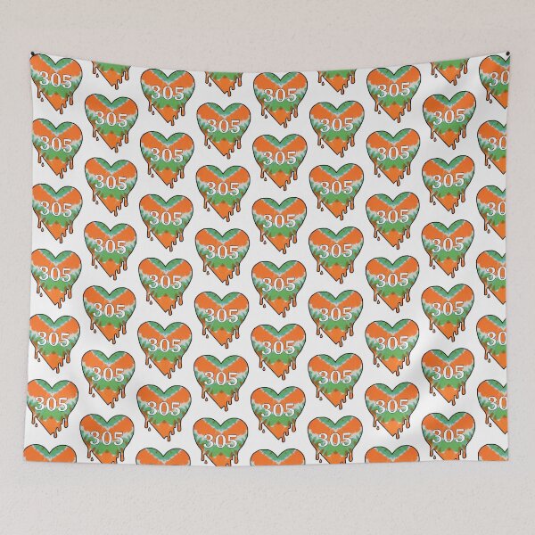 Item preview, Miami tie dye heart designed and sold by adavis175.