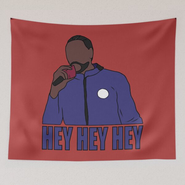 Aperçu de l'œuvre Kawhi Leonard "Hey Hey Hey" créée et vendue par RatTrapTees.