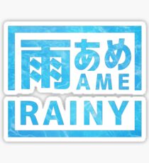 Rainy "Ame" Sticker