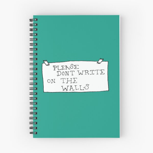 Item preview, Please Don’t Write On The Walls designed and sold by Hether McCuistion.