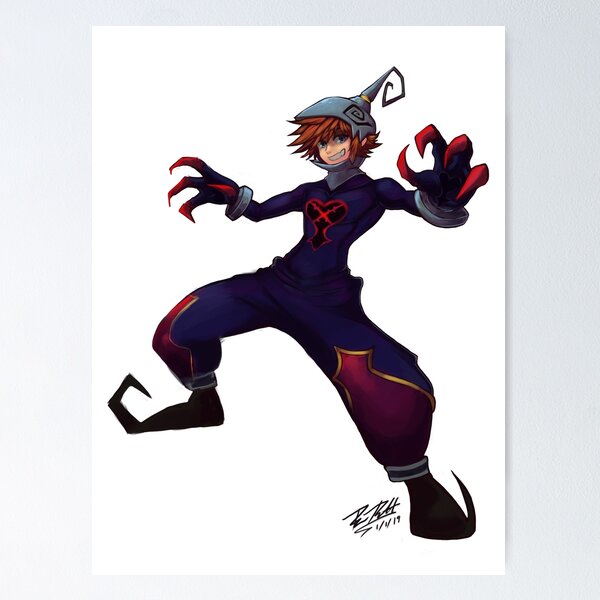 Vista previa del artículo con la obra «Soldado Sin Corazón Sora Kingdom Hearts», diseñado y vendido por Bri Prescott.