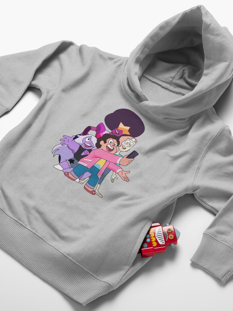 Alternate view of Crystal Gems Toddler Pullover Hoodie